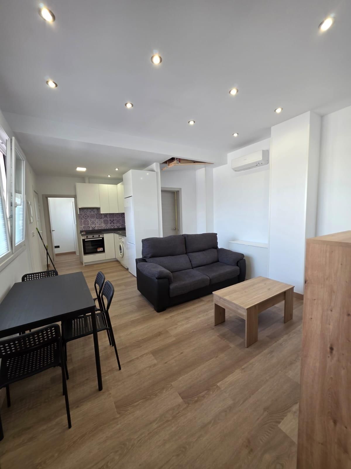 Sala d'estar de Pis de lloguer en Burgos Capital amb Aire condicionat i Calefacció