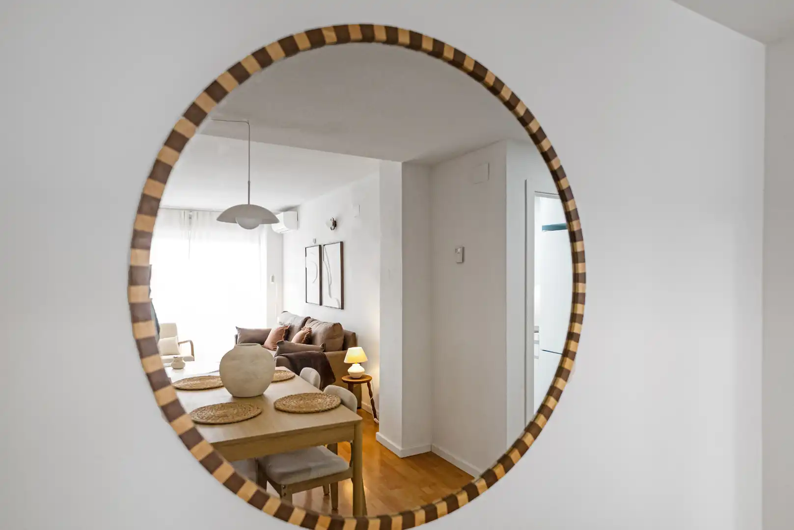 Bedroom of Apartments for rent in Madrid  with Air Conditioner, Heating and Parquet flooring