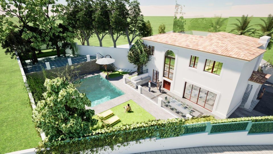 Terrace of House or chalet for sale in Marbella  with Private garden, Terrace and Storage room