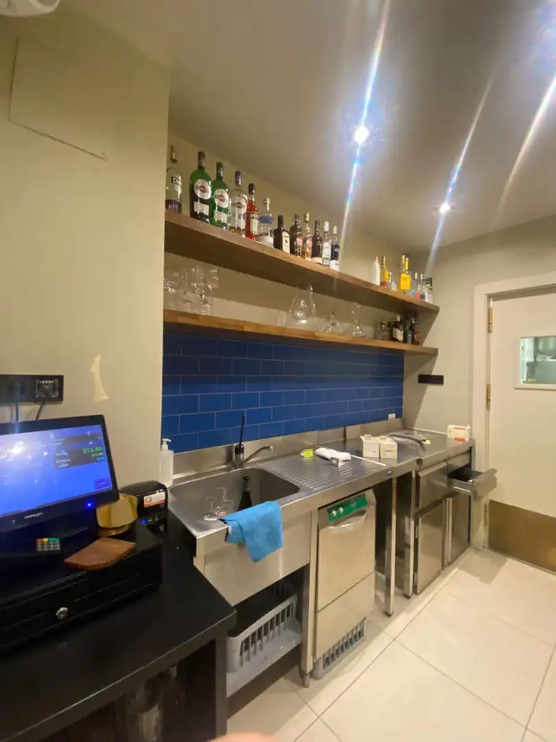 Cocina de Local en traspaso en Barcelona con Aire acondicionado, Calefacción y Amueblado