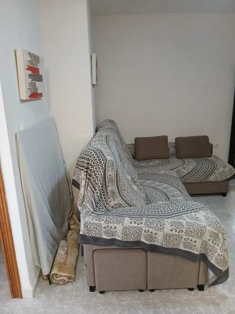 Sala de estar de Piso en venta en Tavernes de la Valldigna con Aire acondicionado, Calefacción y Jardín privado
