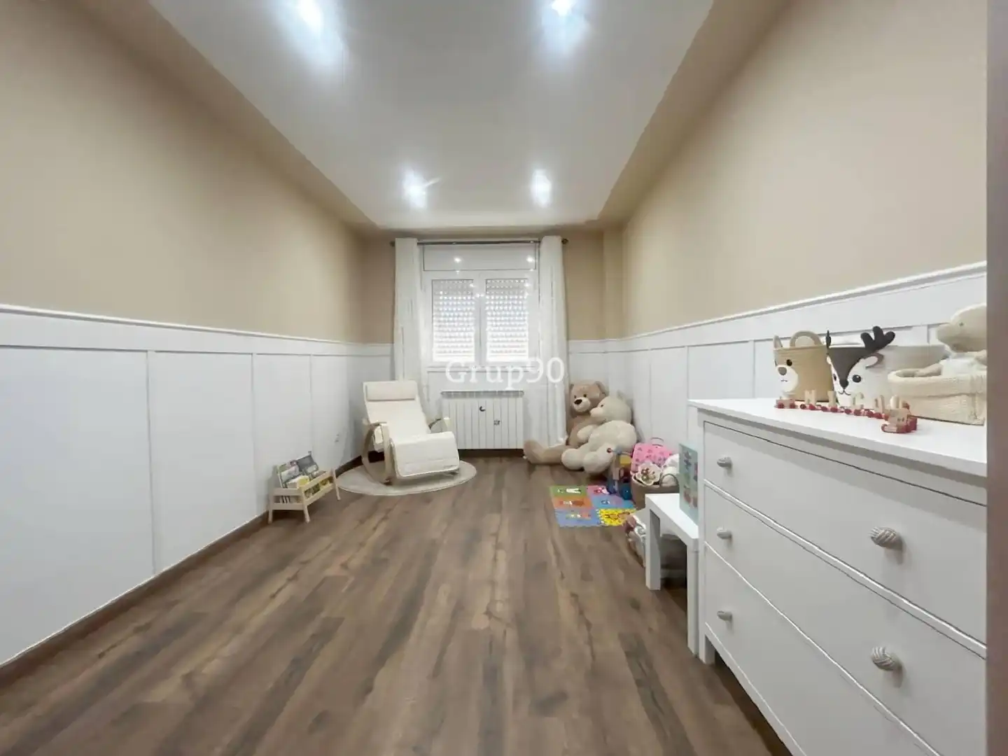 Habitación de Casa adosada en venta en Puigverd de Lleida con Aire acondicionado, Calefacción y Parquet