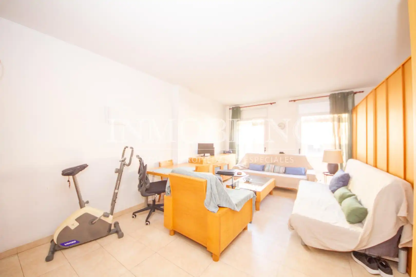 Sala de estar de Piso en venta en Mataró con Amueblado