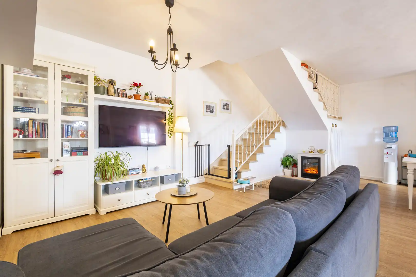 Sala de estar de Casa adosada en venta en San Cristóbal de la Laguna con Jardín privado y Terraza