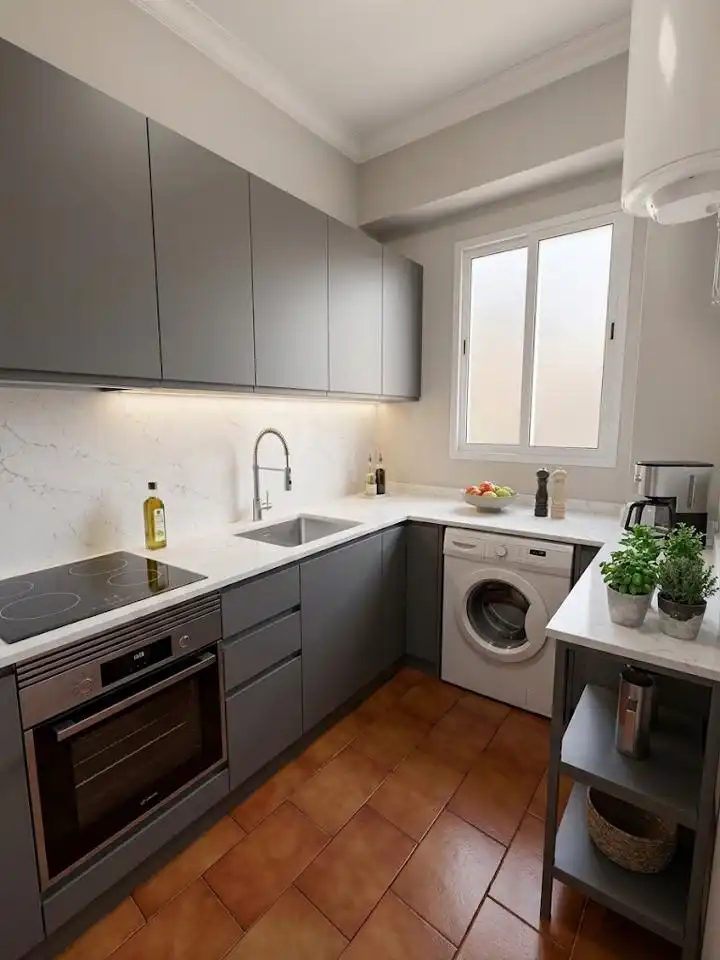 Kitchen of Flat for sale in Valencia  with Terrace