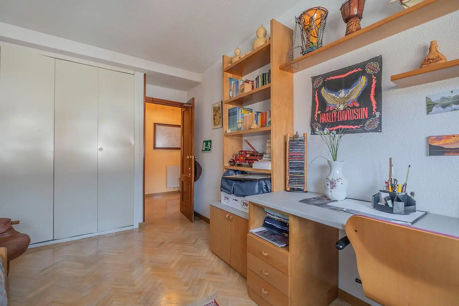 Habitación de Casa adosada en venta en Tres Cantos con Calefacción, Jardín privado y Parquet