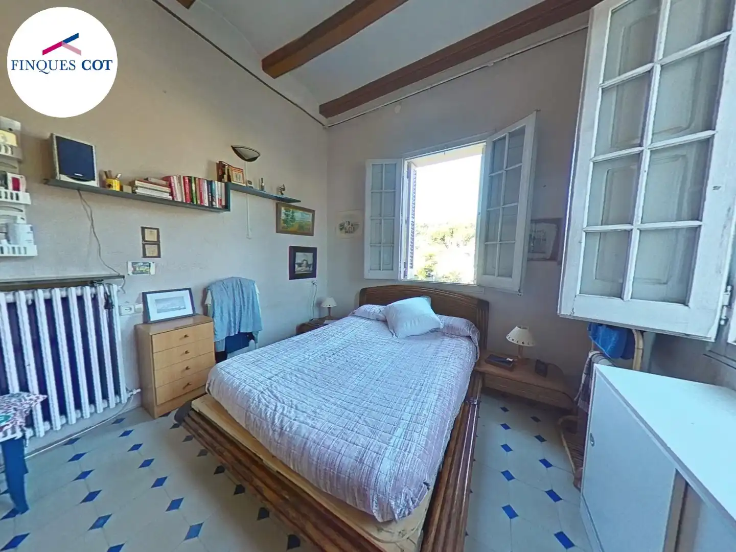 Schlafzimmer von Haus oder Chalet zum Verkauf in Cardedeu mit Heizung, Möbliert und Balkon