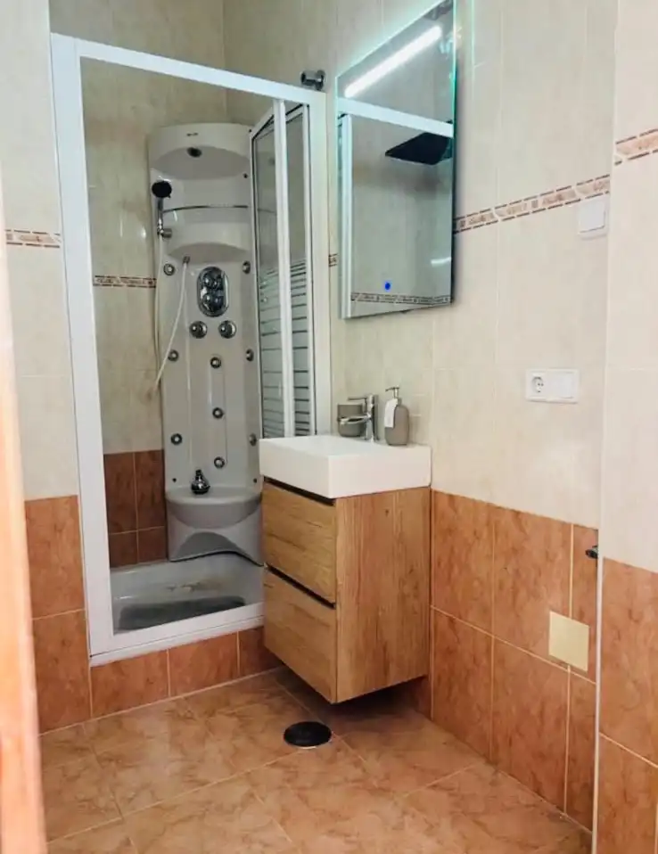 Bathroom of Houses for rent in Dénia  with Air Conditioner, Heating and Private garden