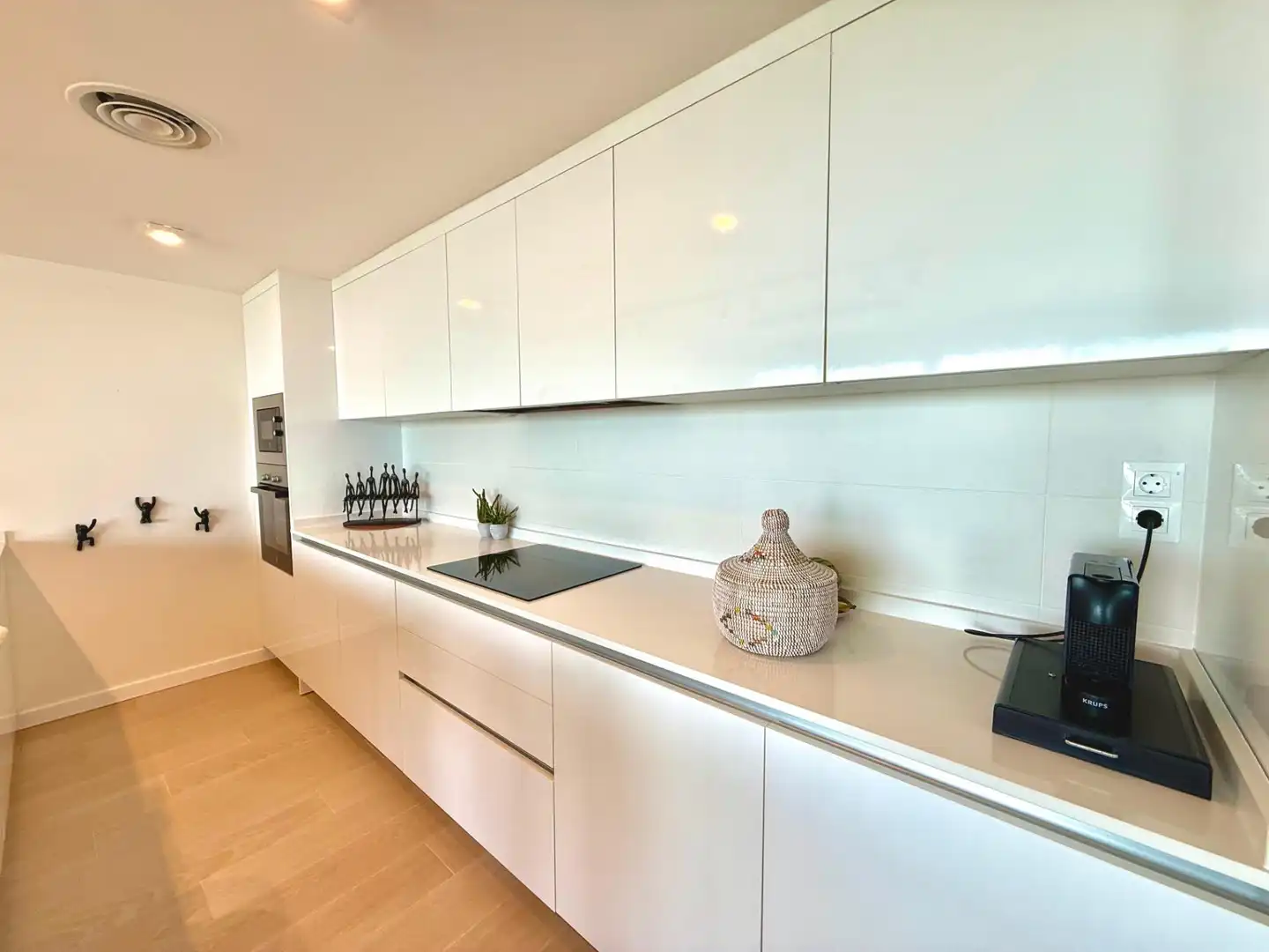 Kitchen of Flat for sale in Cartagena  with Air Conditioner, Heating and Private garden