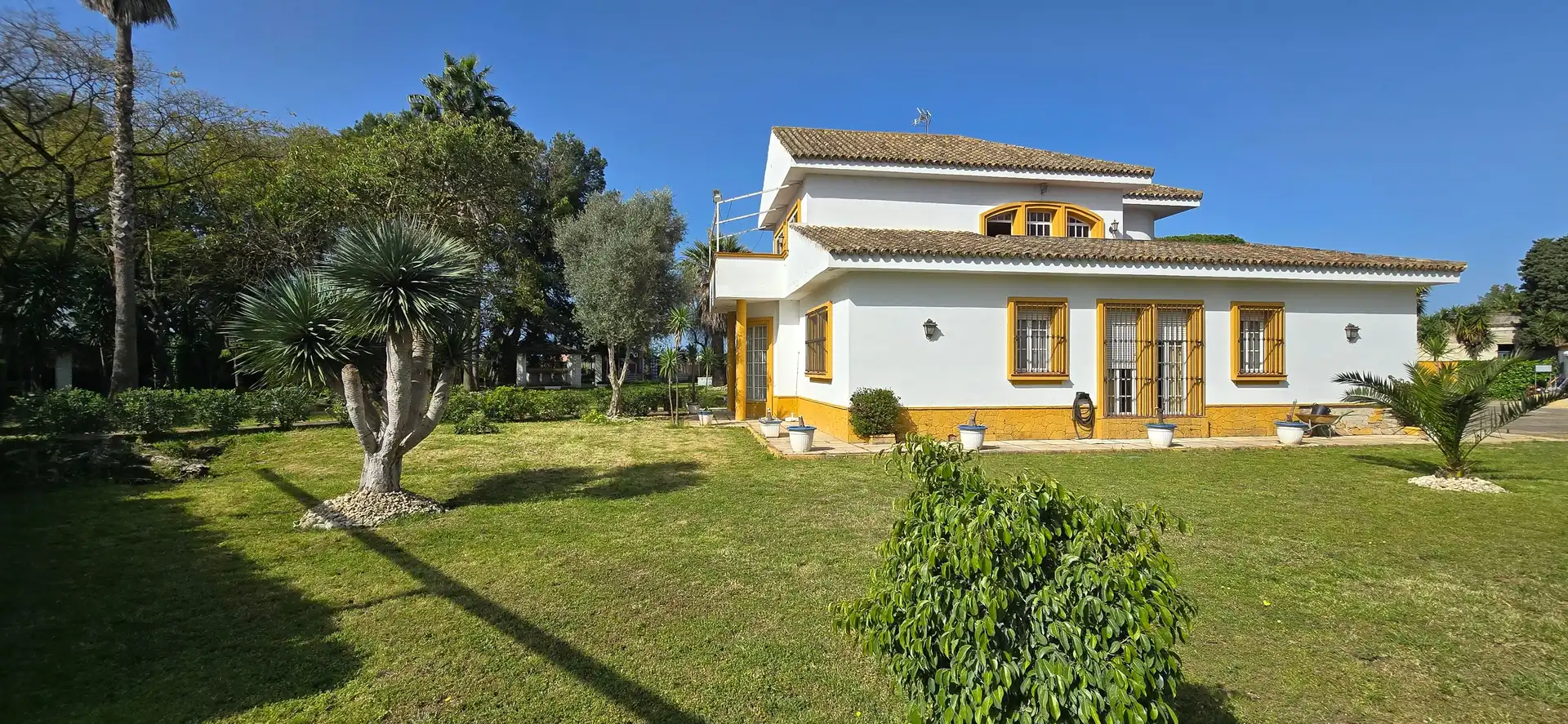 Garden of Houses for sale in Jerez de la Frontera  with Air Conditioner, Private garden and Terrace
