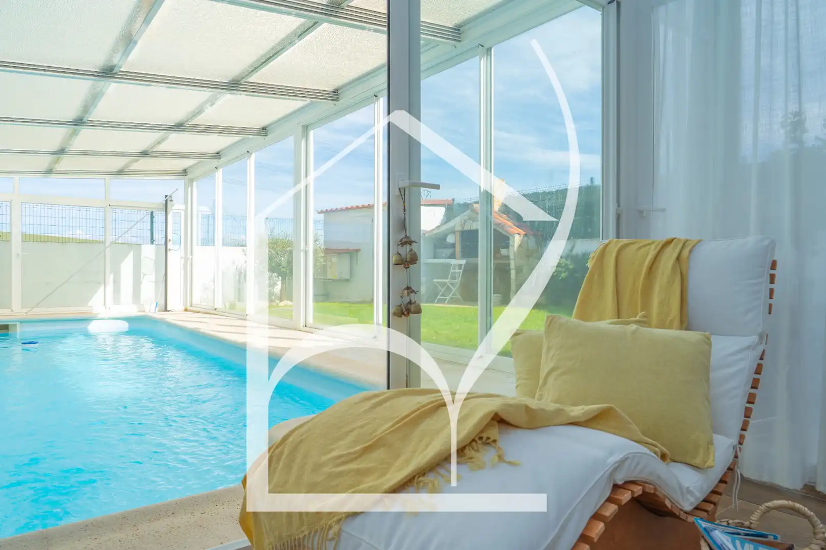 Swimming pool of Detached homes for sale in Arapiles  with Heating, Terrace and Swimming Pool
