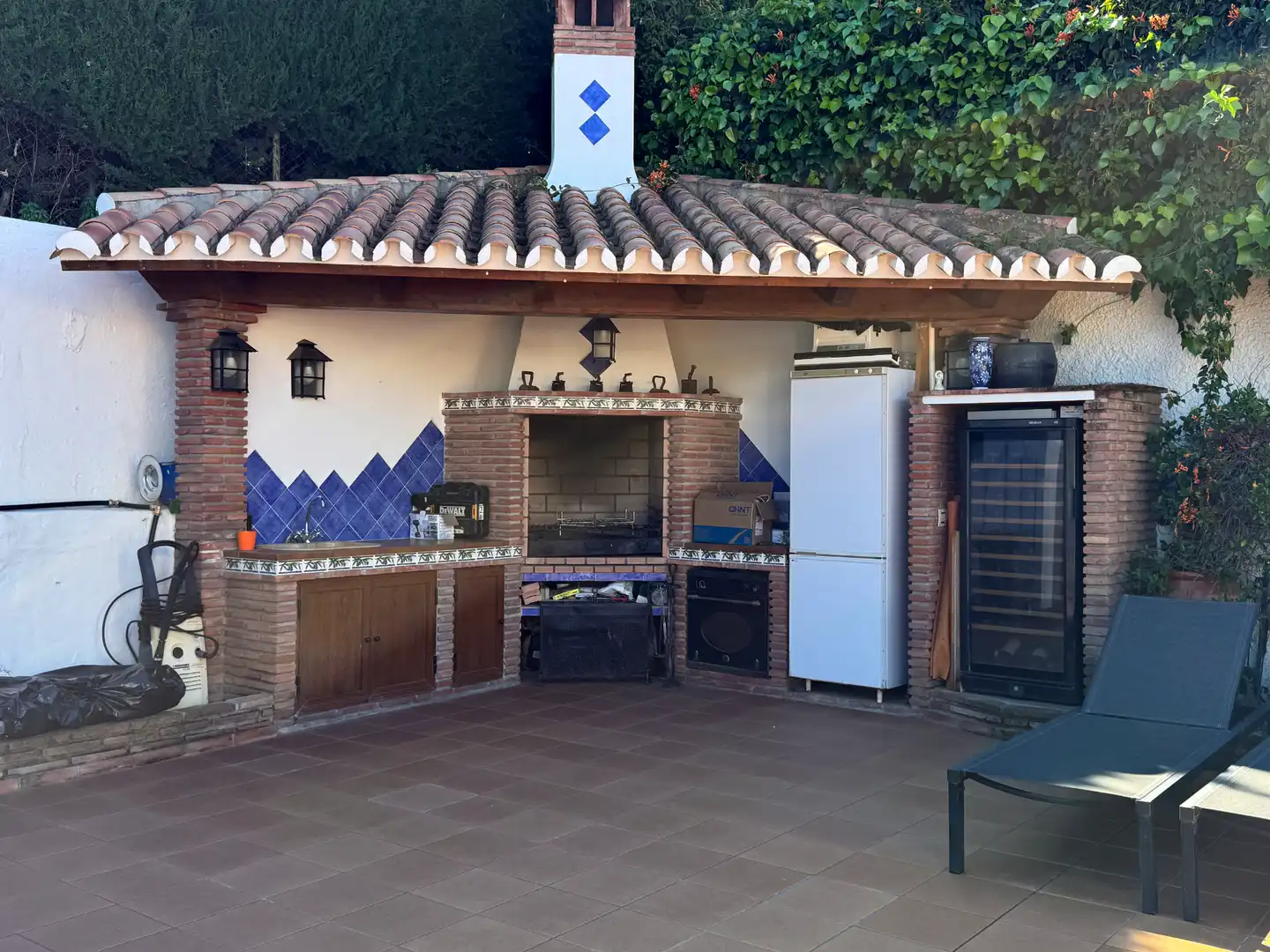 Terrassa de Casa o xalet en venda en Alhaurín de la Torre amb Aire condicionat, Calefacció i Jardí privat