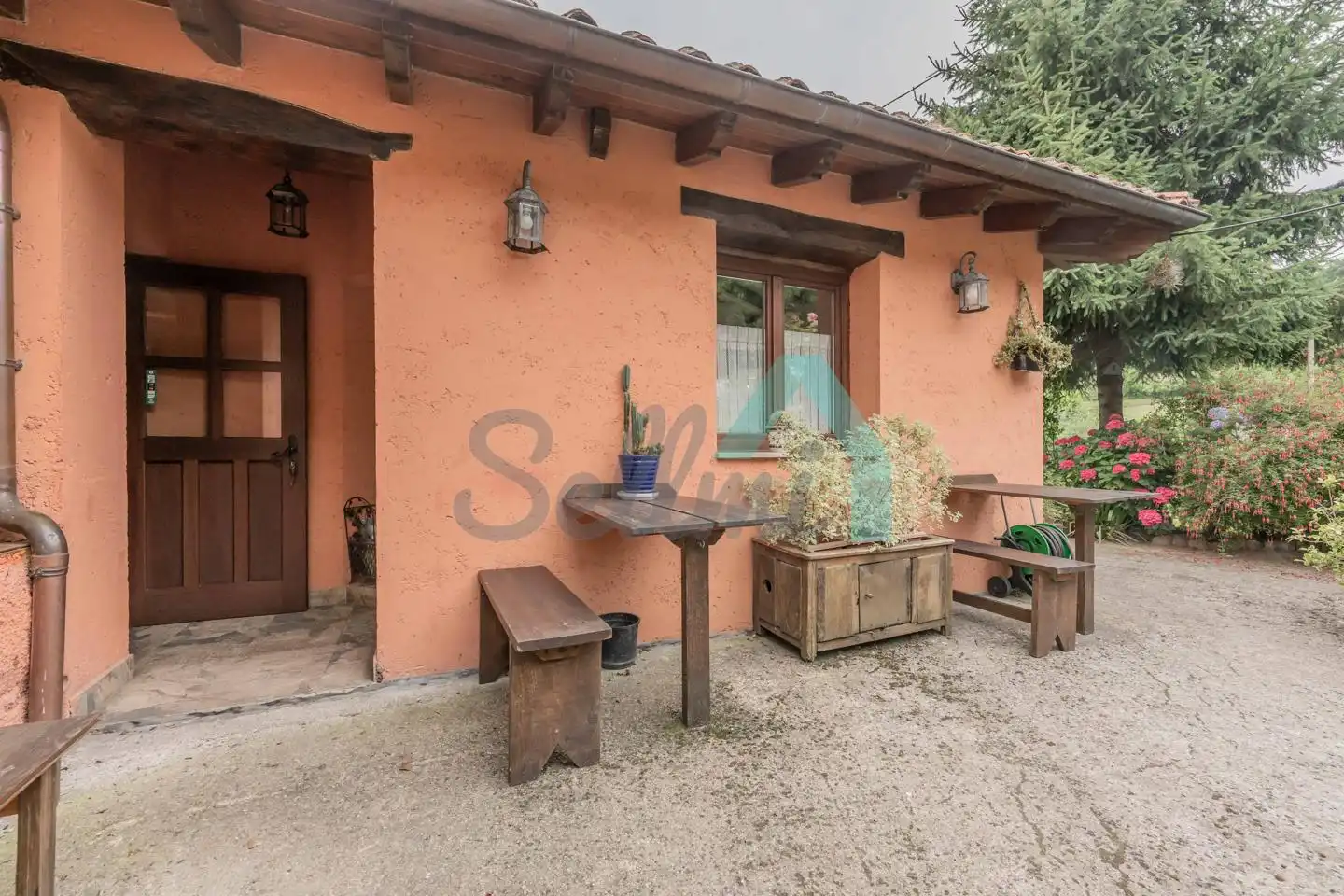 Jardín de Casa o chalet en venta en Sobrescobio con Calefacción, Jardín privado y Terraza