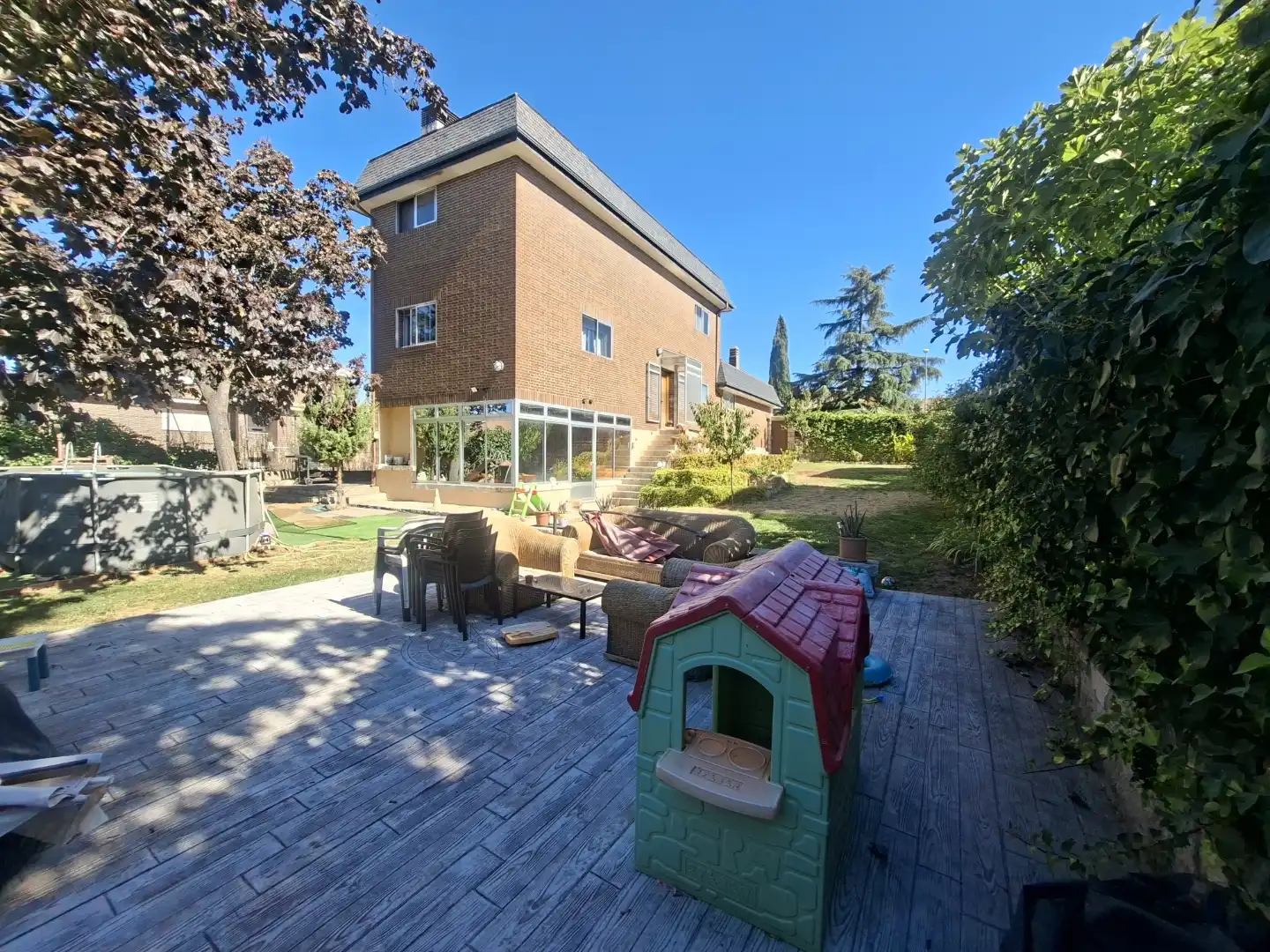 Jardín de Casa o chalet en venta en Fuente Santa