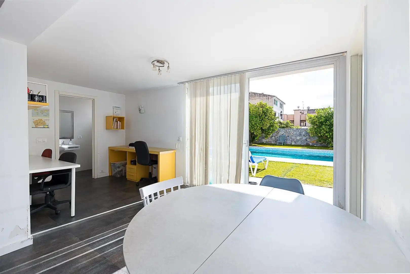 Comedor de Casa o chalet en venta en Marratxí con Aire acondicionado, Jardín privado y Parquet