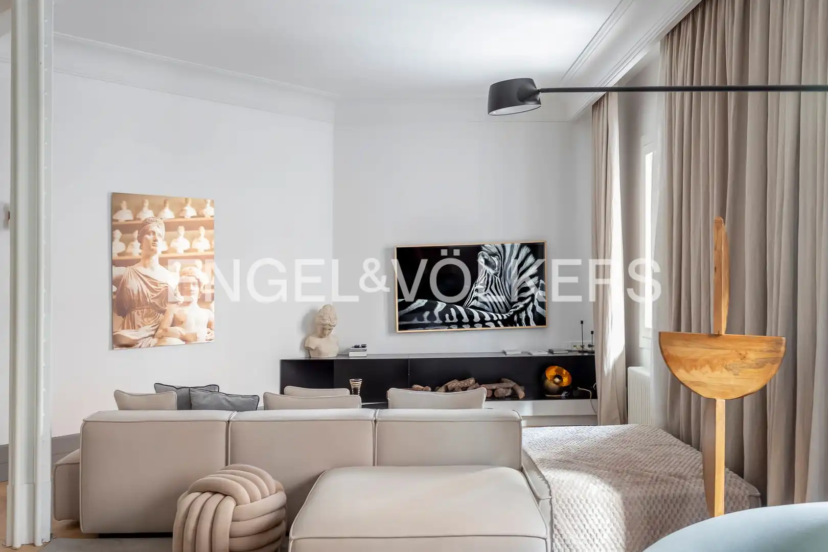 Wohnzimmer von Wohnung zur Miete in Chamberí