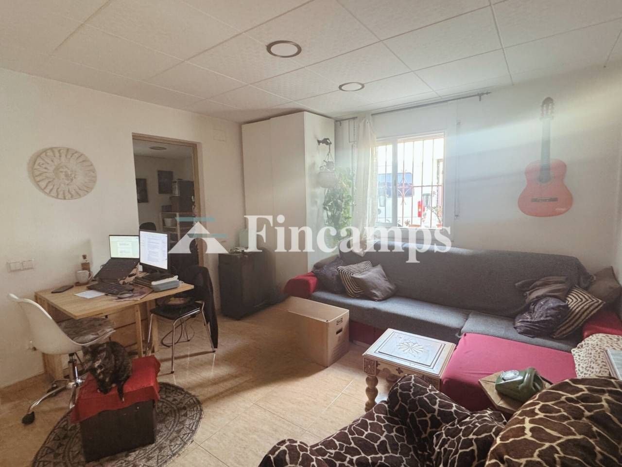 Sala d'estar de Casa o xalet en venda en Sabadell amb Terrassa