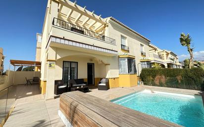 Exterior view of House or chalet for sale in Vélez-Málaga  with Air Conditioner, Heating and Private garden