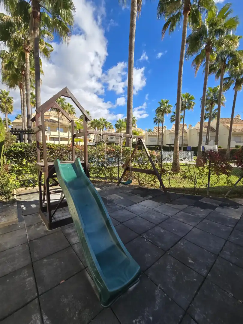 Jardín de Casa adosada en venta en Marbella con Amueblado