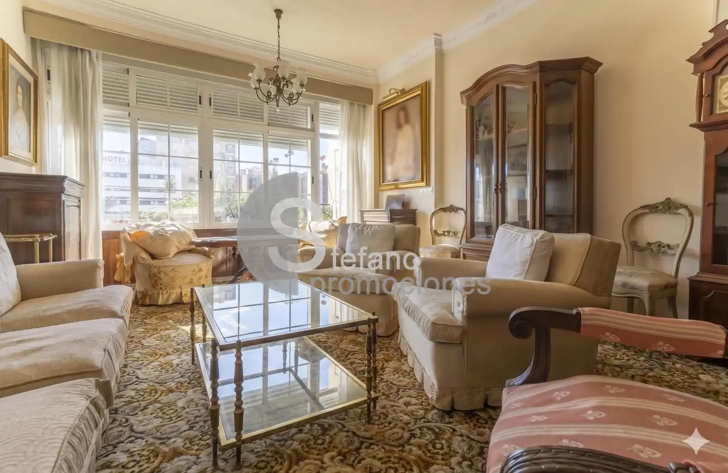 Sala de estar de Dúplex en venta en Málaga con Aire acondicionado y Parquet