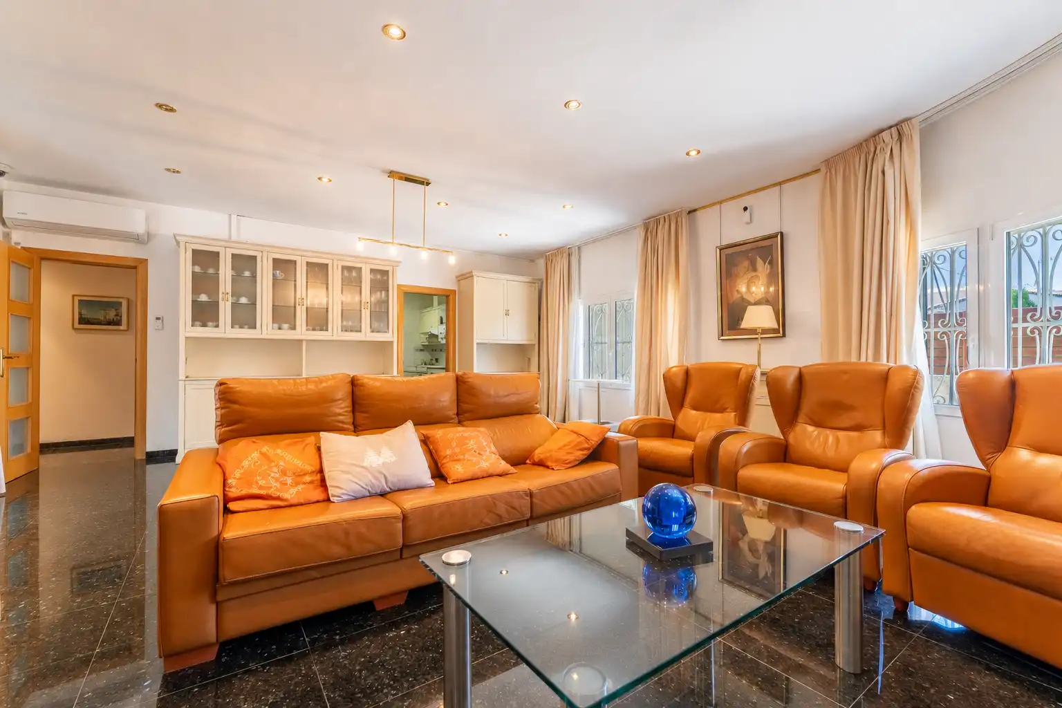 Sala de estar de Casa o chalet en venta en Cambrils con Calefacción, Terraza y Piscina