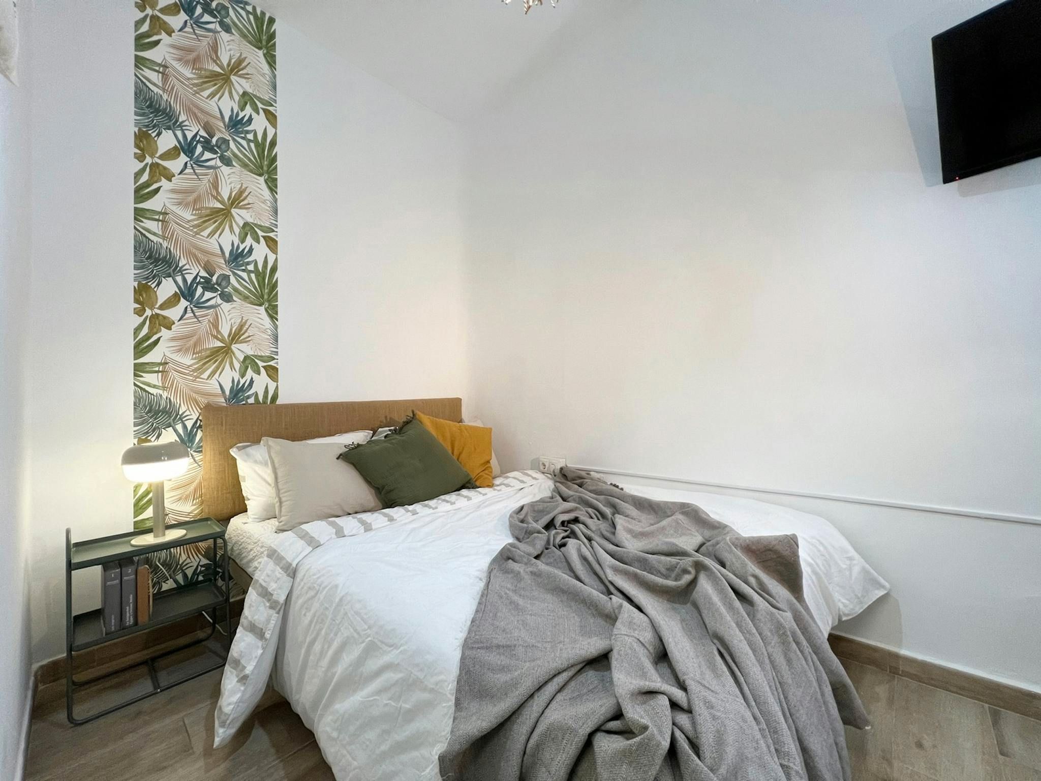 Bedroom of Flat to share in  Madrid Capital  with Heating, Furnished and Washing machine