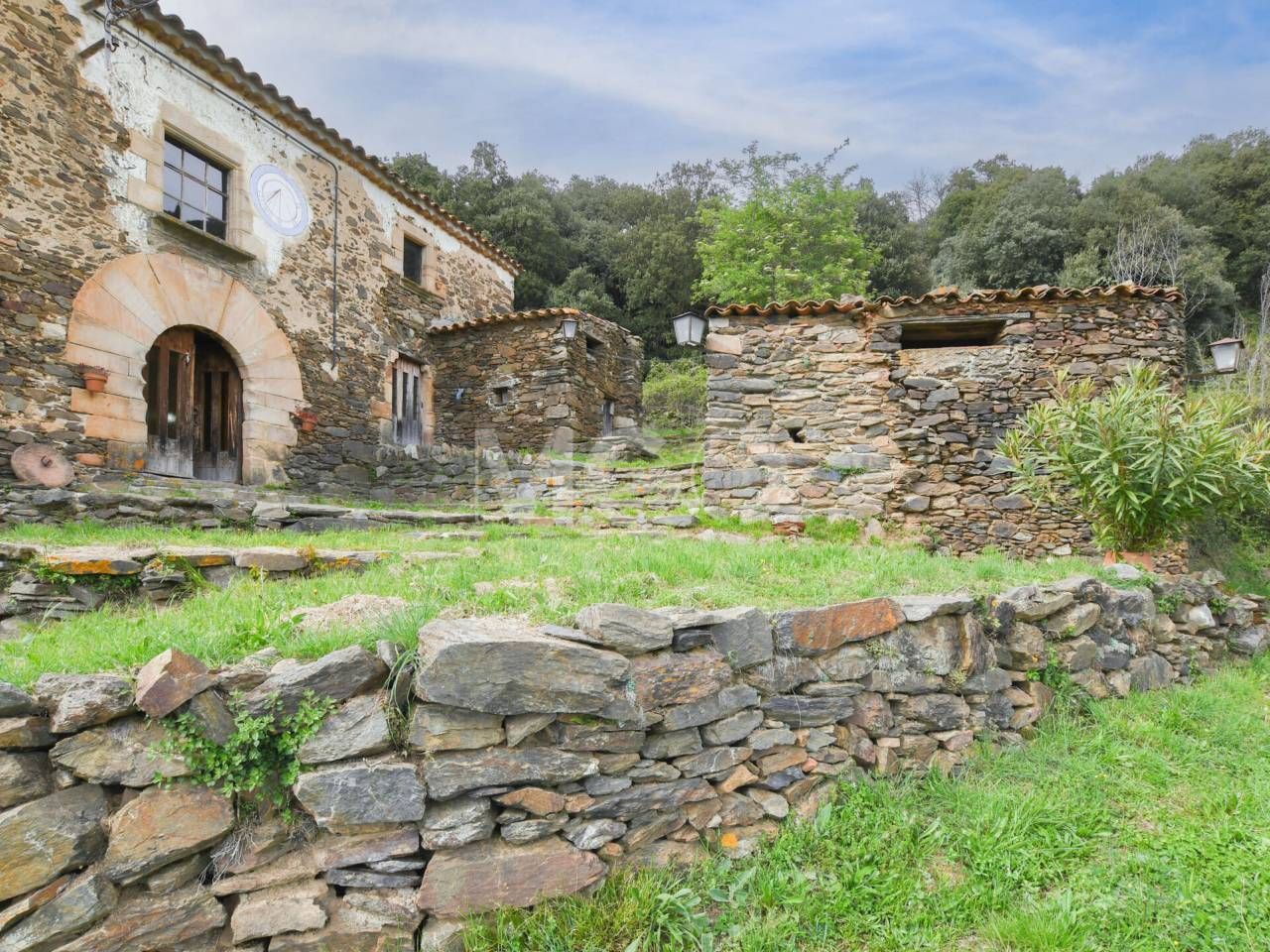 Vista exterior de Finca rústica en venda en Montseny amb Jardí privat i Terrassa