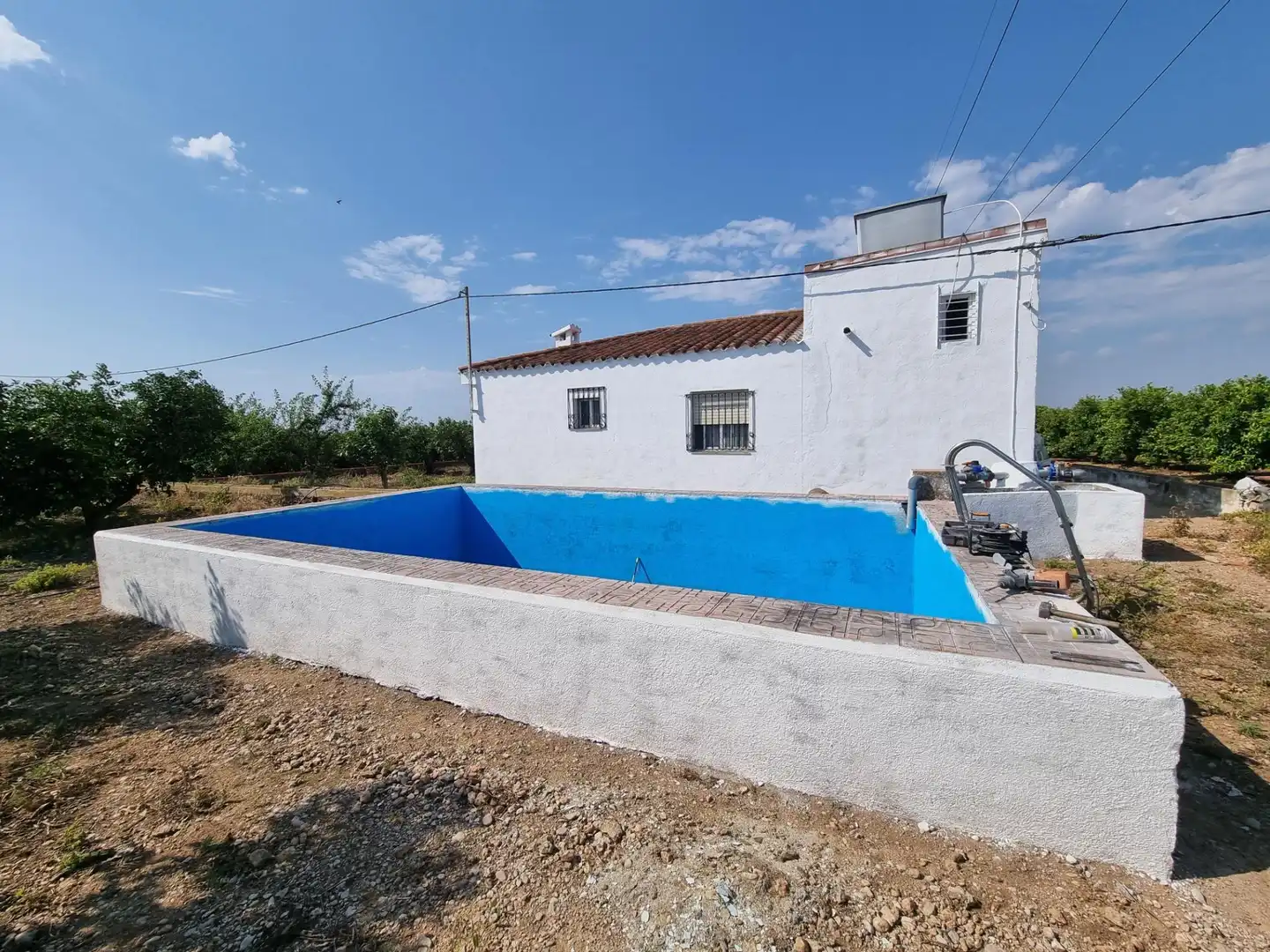 Piscina de Finca rústica en venta en Vinaròs con Piscina y Amueblado