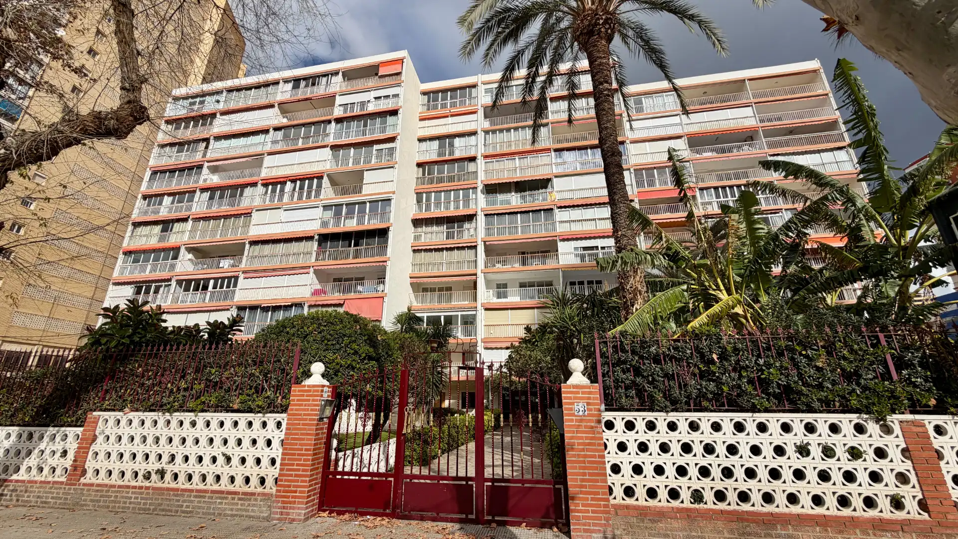 Exterior view of Flat for sale in Benidorm  with Terrace, Furnished and Community pool