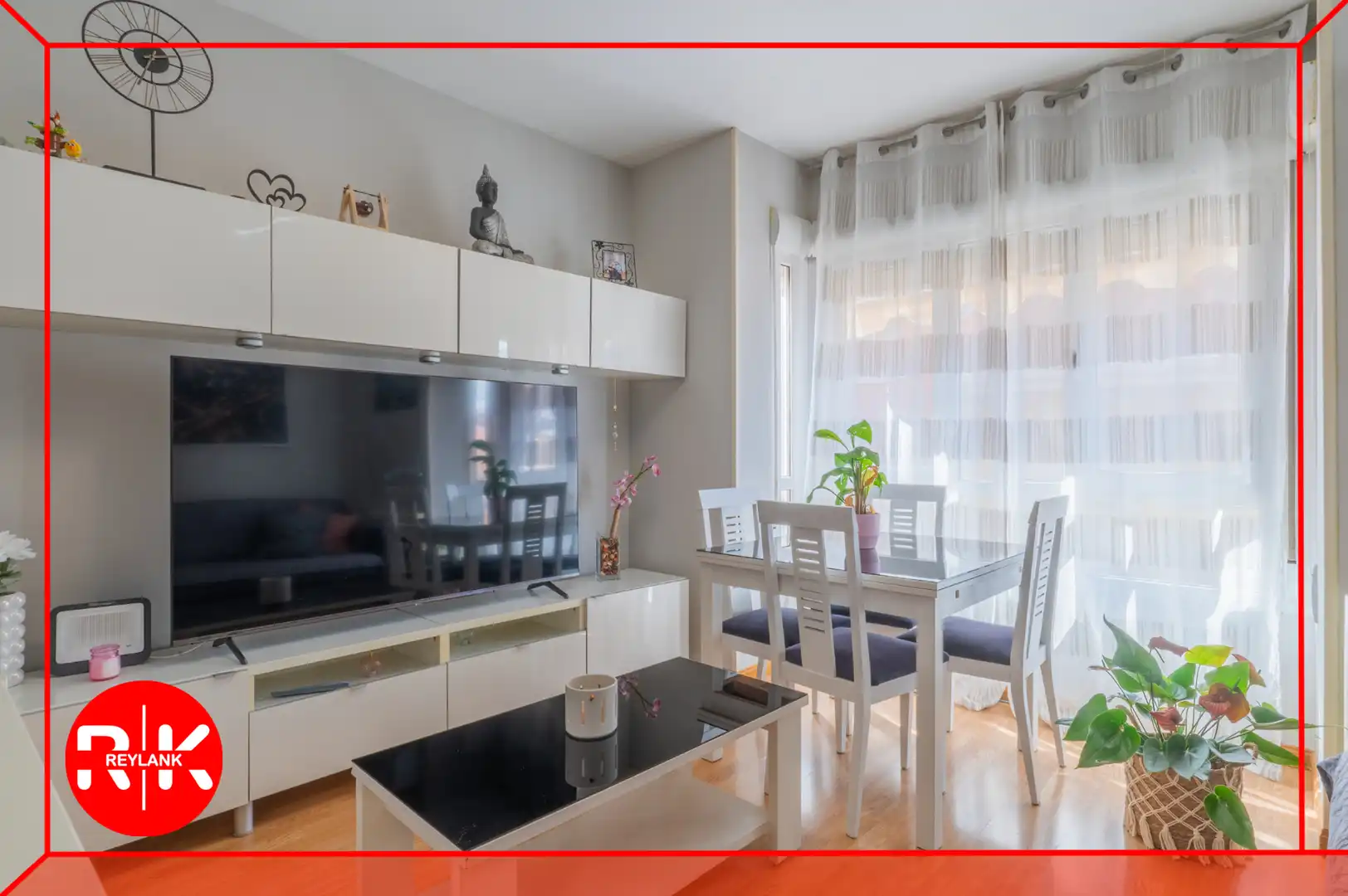 Sala de estar de Piso en venta en Coslada con Aire acondicionado, Calefacción y Horno