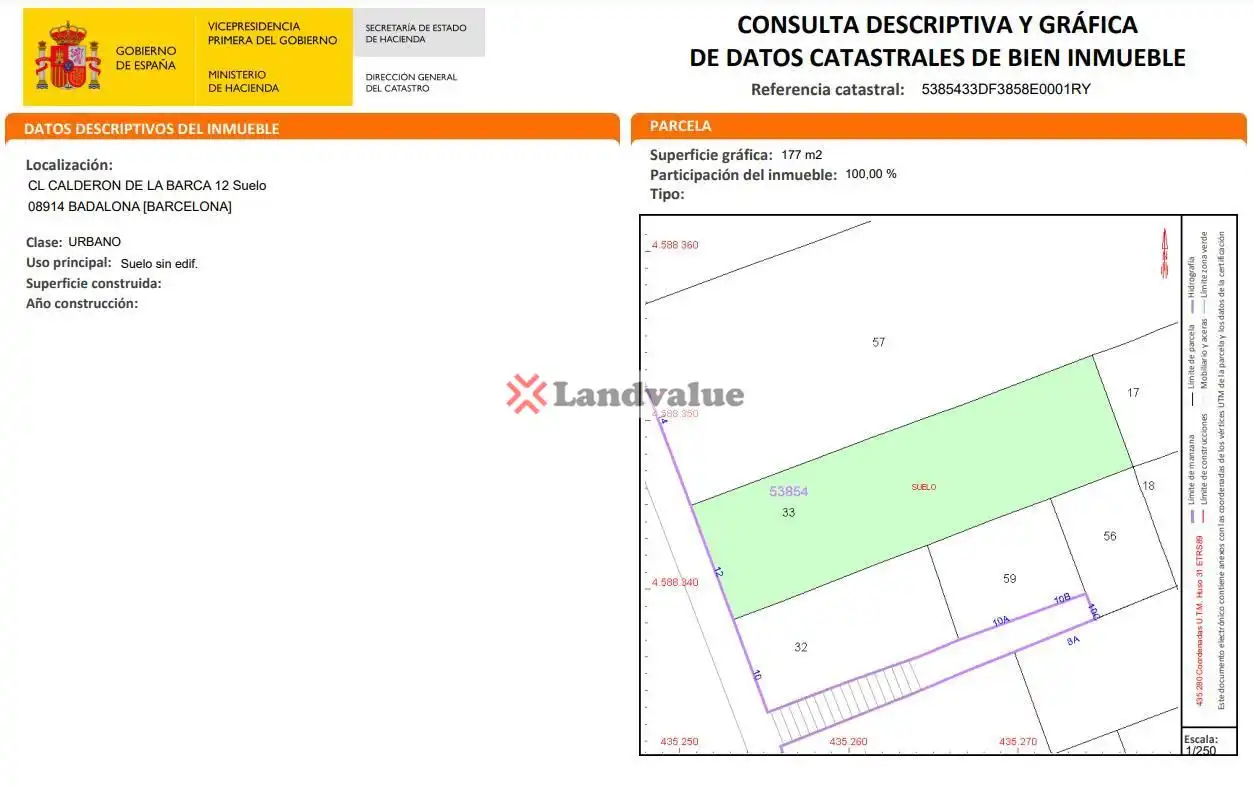 Terrenos y solares en venta en Carrer de Calderón de la Barca 12, imagen 8