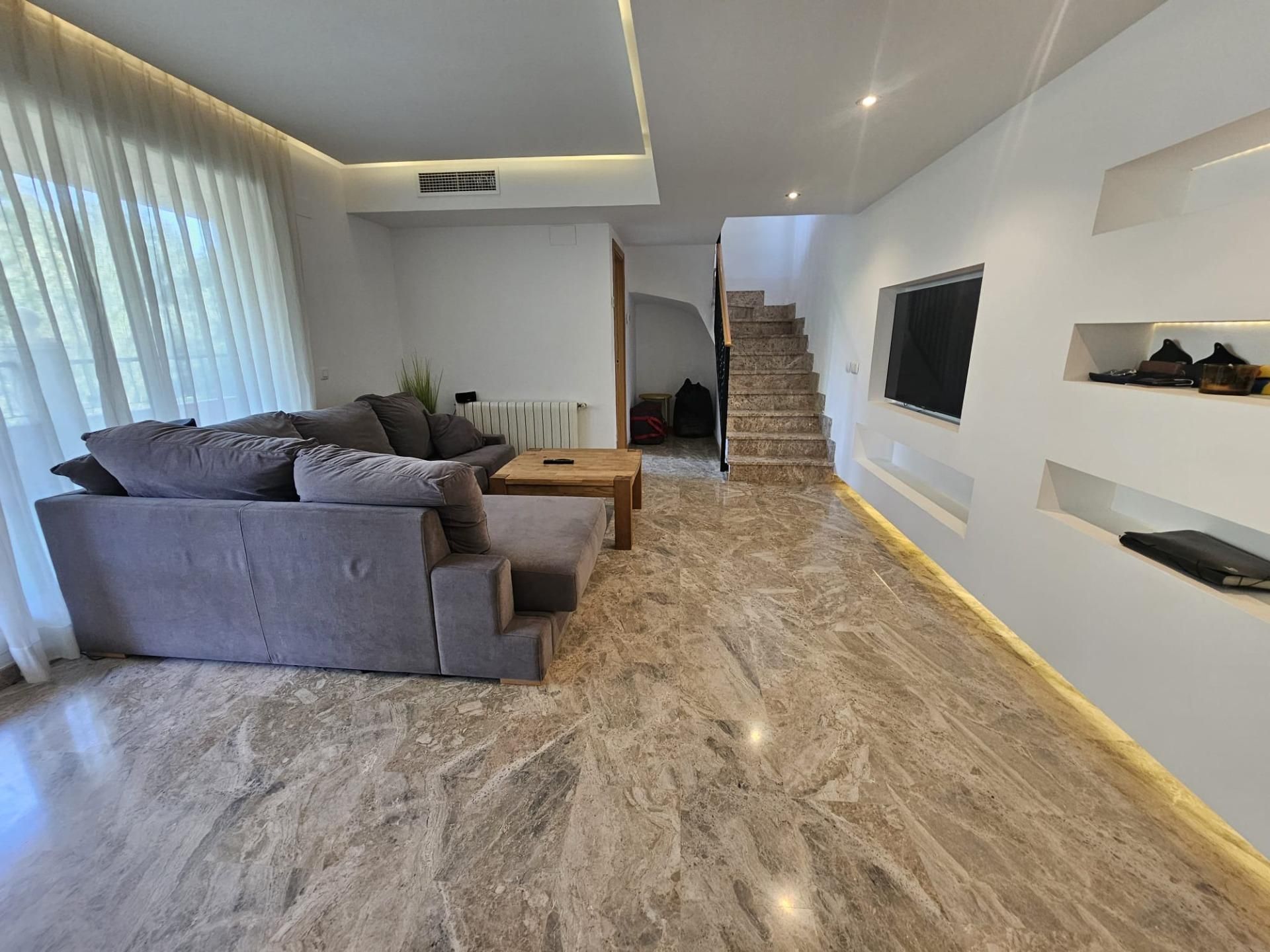 Living room of Flat for sale in Bétera  with Air Conditioner, Private garden and Terrace