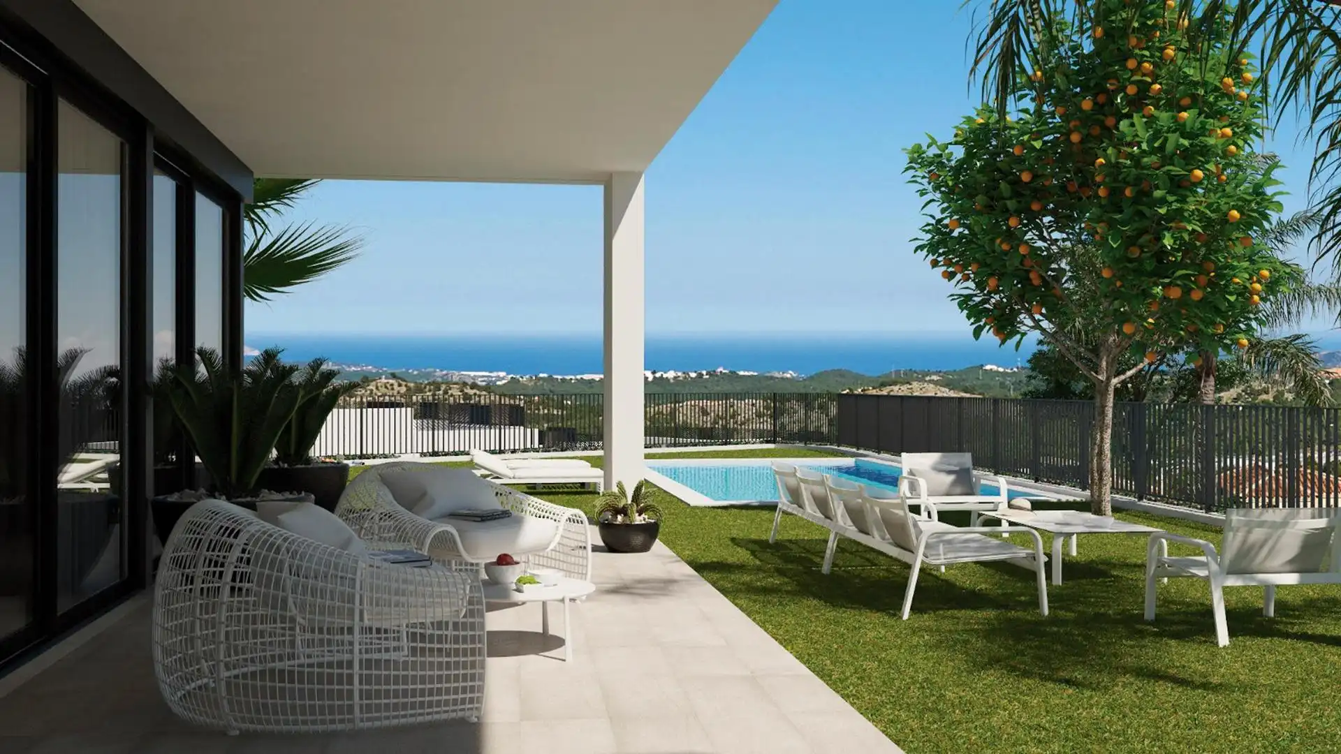 Villa con piscina in vendita a Balcón de Ponoig - Polop Paradis - Polop Hills, imagen 2