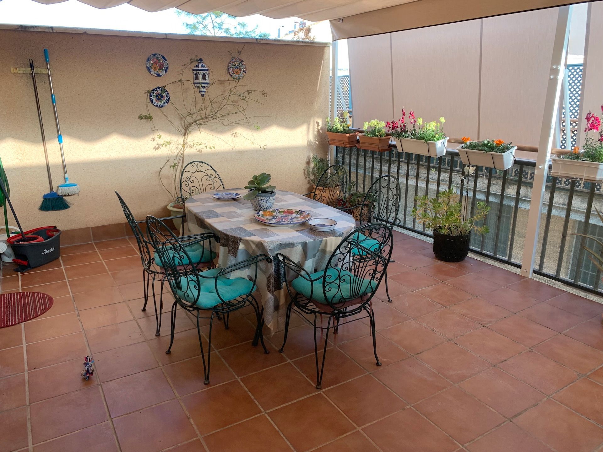 Terrassa de Casa adosada en venda en Cañada amb Aire condicionat, Jardí privat i Terrassa