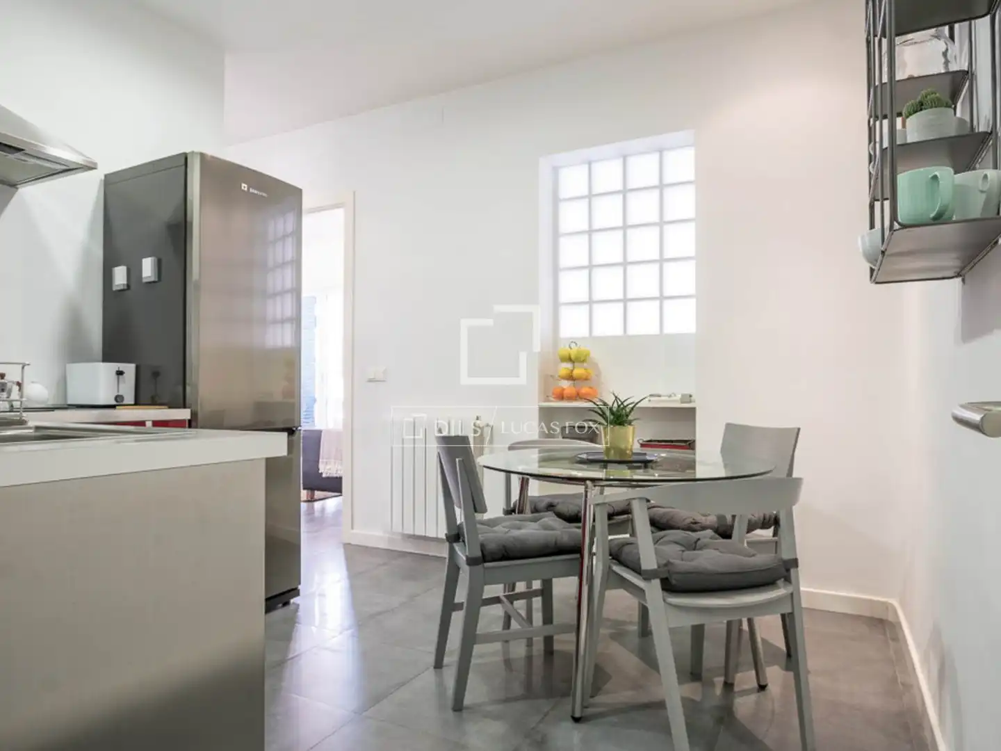 Kitchen of Flat for rent in Ribera del Fresno  with Air Conditioner