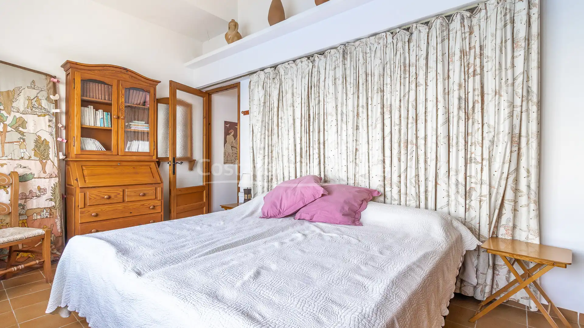 Schlafzimmer von Haus oder Chalet zum Verkauf in Begur mit Heizung, Privatgarten und Terrasse