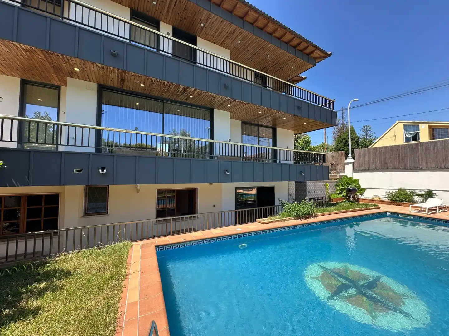 Swimming pool of Houses for sale in Cunit  with Air Conditioner, Private garden and Terrace