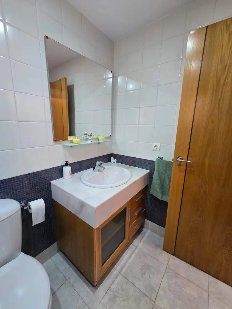 Bathroom of Flat for sale in Santa Pola  with Air Conditioner, Private garden and Terrace
