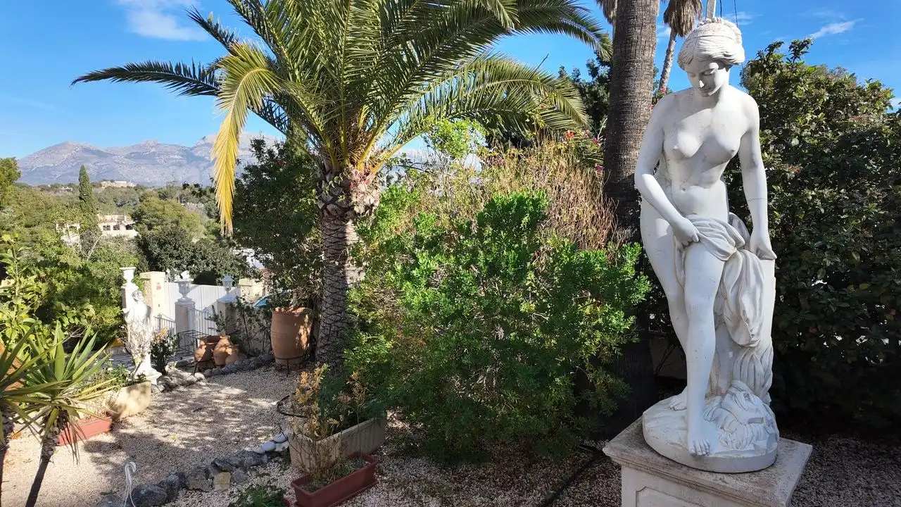 Jardín de Casa o chalet en venta en L'Alfàs del Pi con Aire acondicionado, Calefacción y Jardín privado
