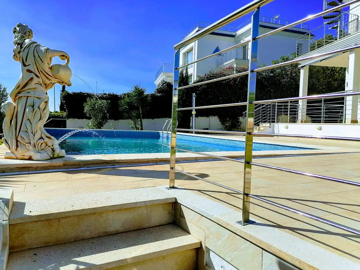 Piscina de Casa o chalet de alquiler en Calvià con Aire acondicionado, Calefacción y Jardín privado