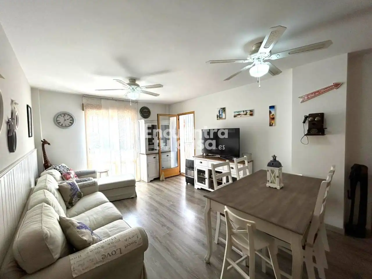 Sala de estar de Piso en venta en Polop con Amueblado y Alarma