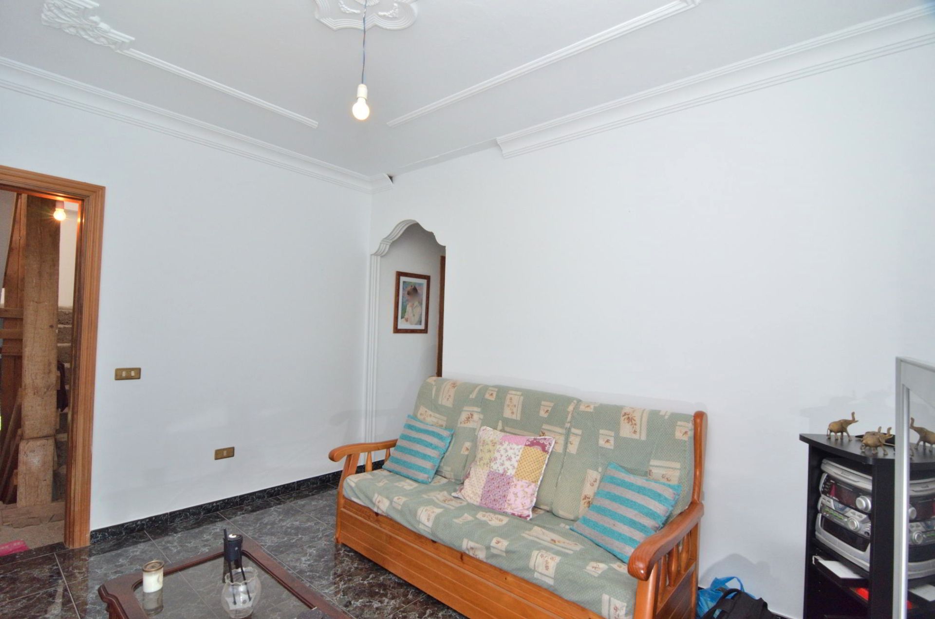 Schlafzimmer von Country house zum verkauf in Santa María de Guía de Gran Canaria mit Privatgarten und Balkon