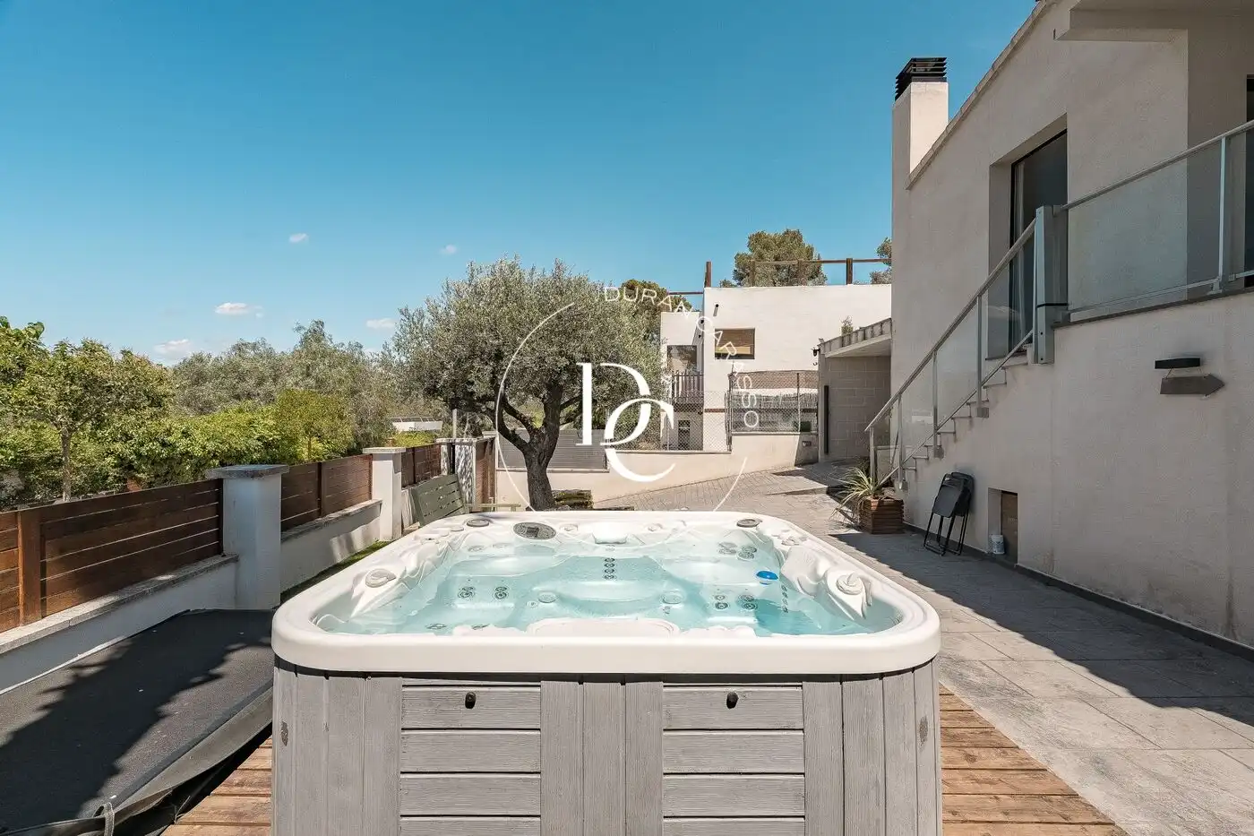 Terrassa de Casa o xalet en venda en Sant Pere de Ribes amb Aire condicionat, Calefacció i Jardí privat