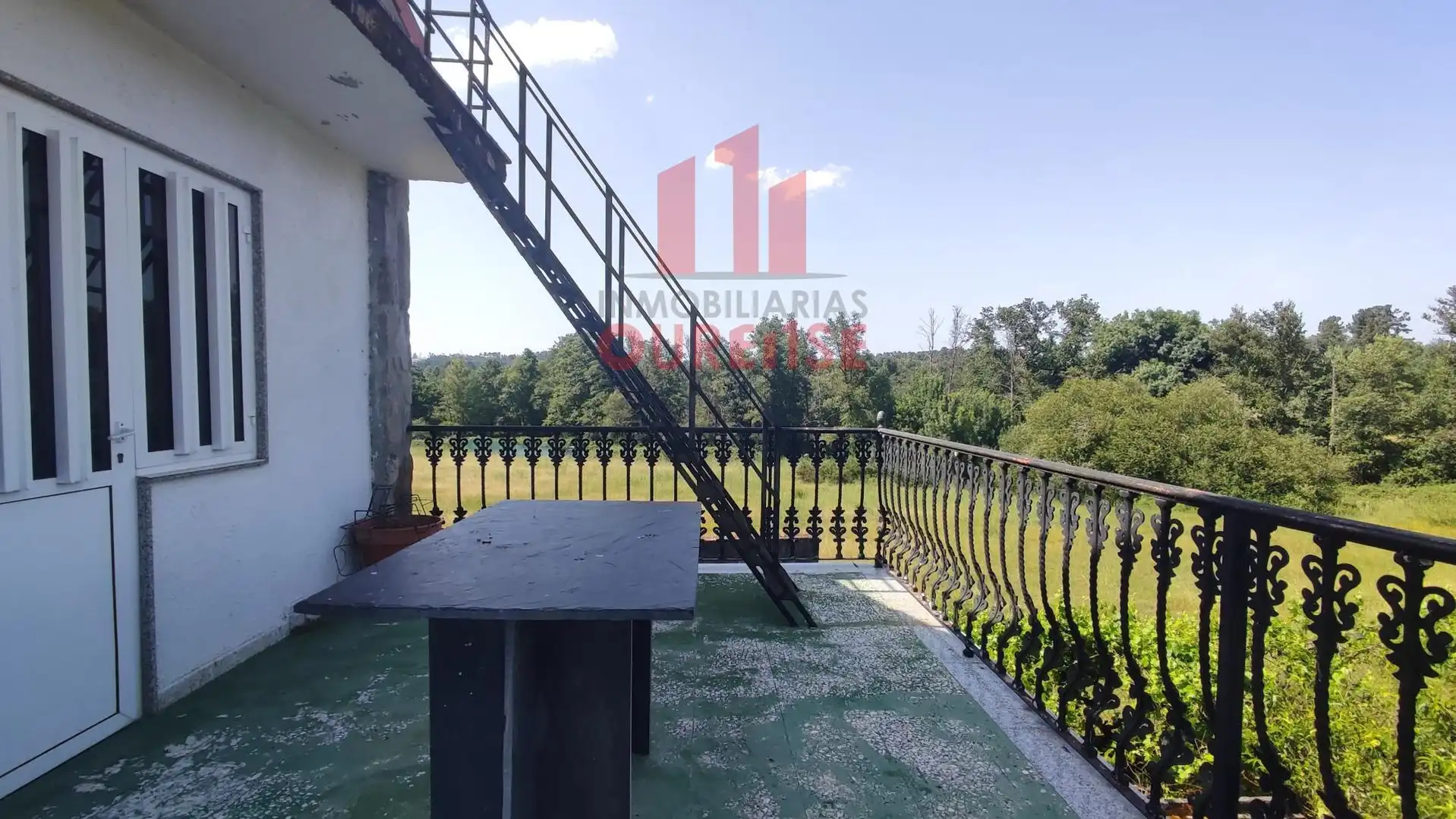 Terraza de Casa o chalet en venta en San Cibrao das Viñas con Calefacción, Jardín privado y Terraza