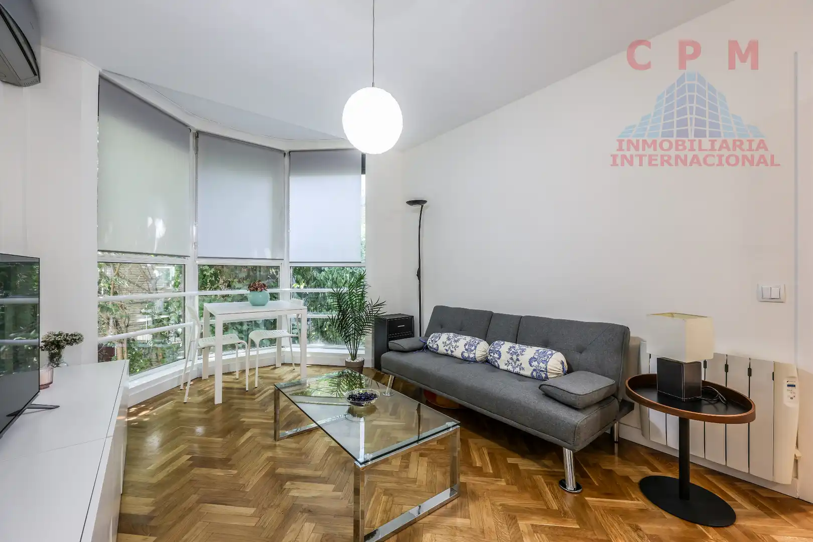 Sala d'estar de Pis de lloguer en Madrid amb Aire condicionat, Calefacció i Parquet