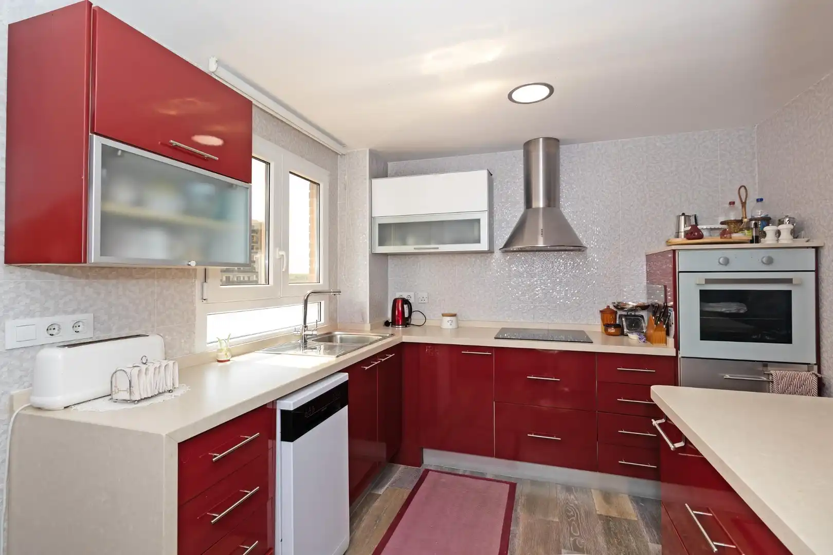 Kitchen of Flat for sale in Paterna  with Furnished