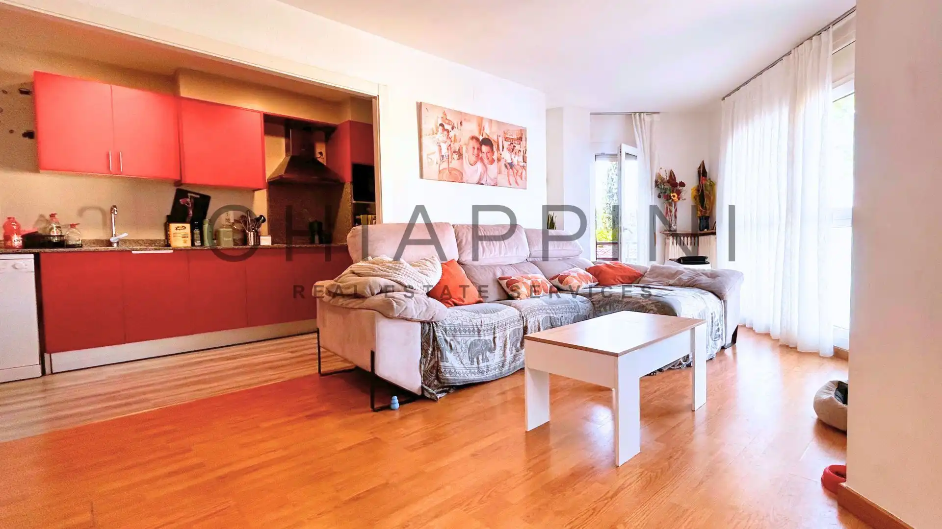 Sala de estar de Apartamento en venta en Torelló con Calefacción