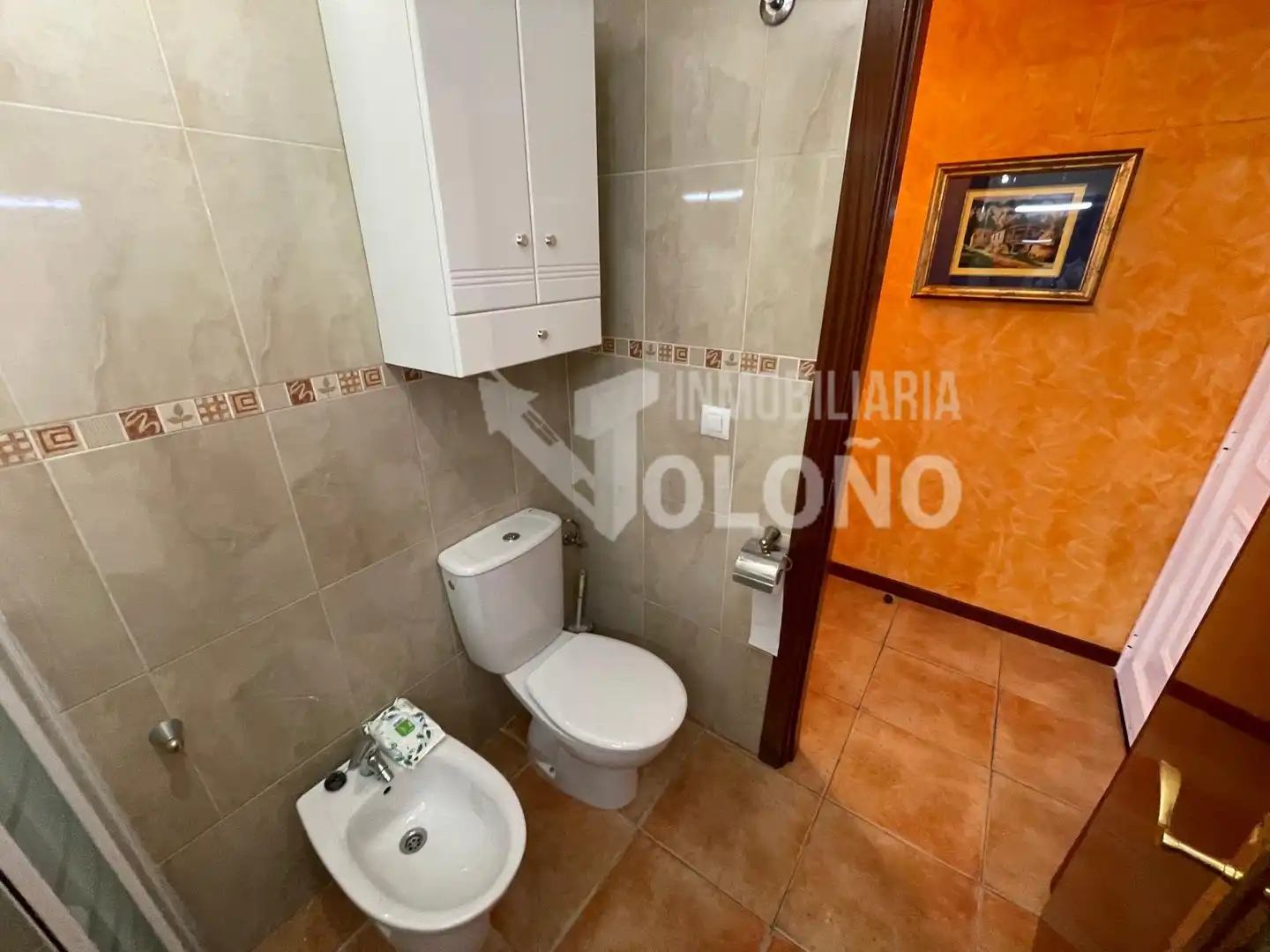 Bany de Apartament en venda en Cuzcurrita de Río Tirón amb Calefacció, Terrassa i Traster