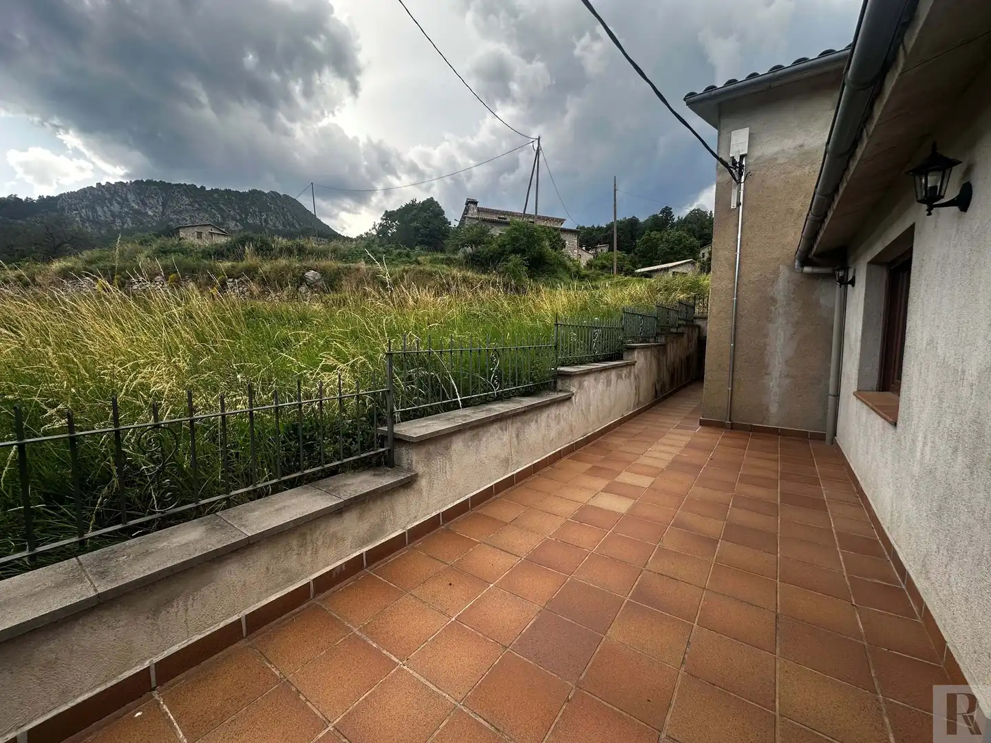 Terrasse von Einfamilien-Reihenhaus zur Miete in Vallcebre mit Heizung und Terrasse