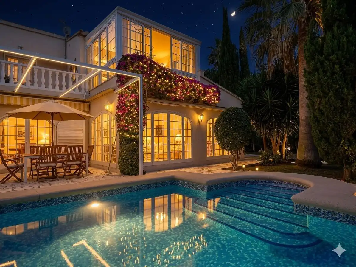 Swimming pool of Houses for sale in Dénia  with Air Conditioner, Heating and Private garden